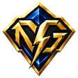NUSTARGAME gold lightning crest